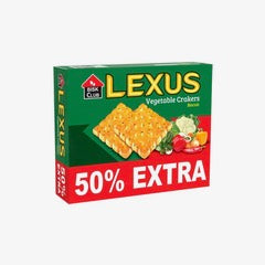 BISK CLUB LEXUS VEGETABLE CRACKERS -240G