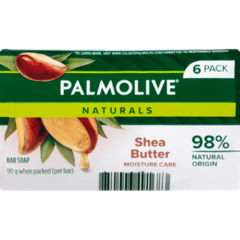 PALMOLIVE BAR SOAP 90G SHEA BUTTER 4PACK