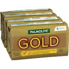PALMOLIVE BAR SOAP 90G GOLD 4PACK