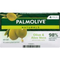 PALMOLIVE BAR SOAP 90G OLIVE & ALOE VERA 4PACK