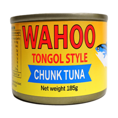 WAHOO TUNA CHUNK 185G
