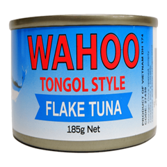 WAHOO TUNA FLAKE 185G