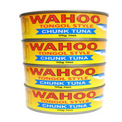 WAHOO TUNA CHUNK VALUE PACK (4X95G)