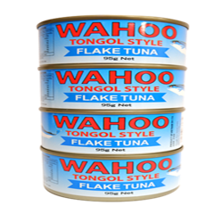 WAHOO TUNA FLAKE  VALUE PACK (4X95G)