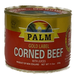 PALM GOLD LABEL CORNED BEEF 326G