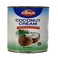 CIBUS COCONUT CREAM 400ML CAN