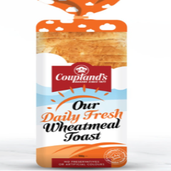 Coupland's Our Daily Fresh Wheatmeal Toast bread 550g