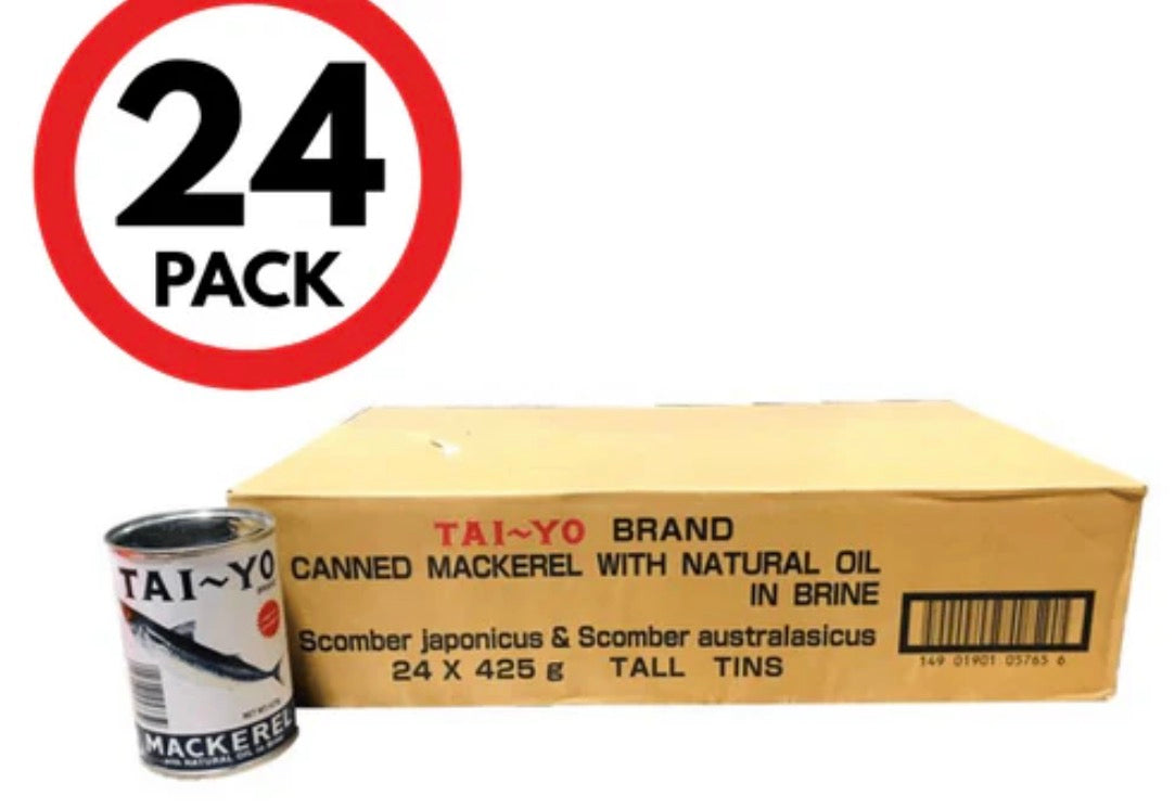 Tai~yo tin fish Box 425gX24