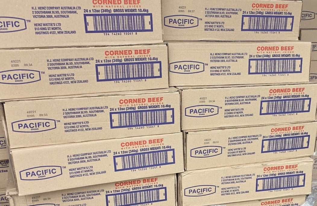 PACIFIC CORNED BEEF 340g BOX